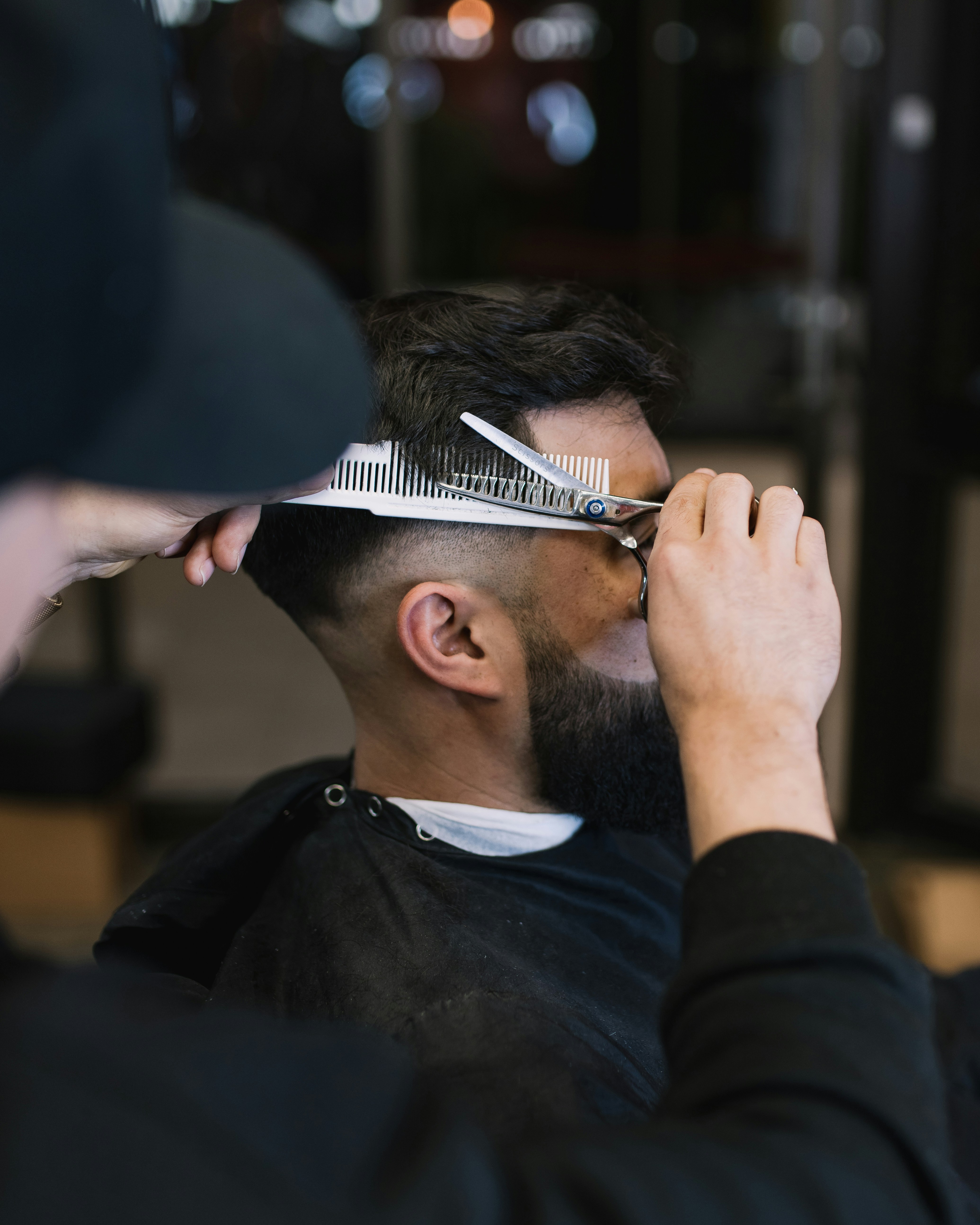 Barber bei der Arbeit